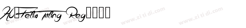 Hu_Felix Titling Reg字体转换